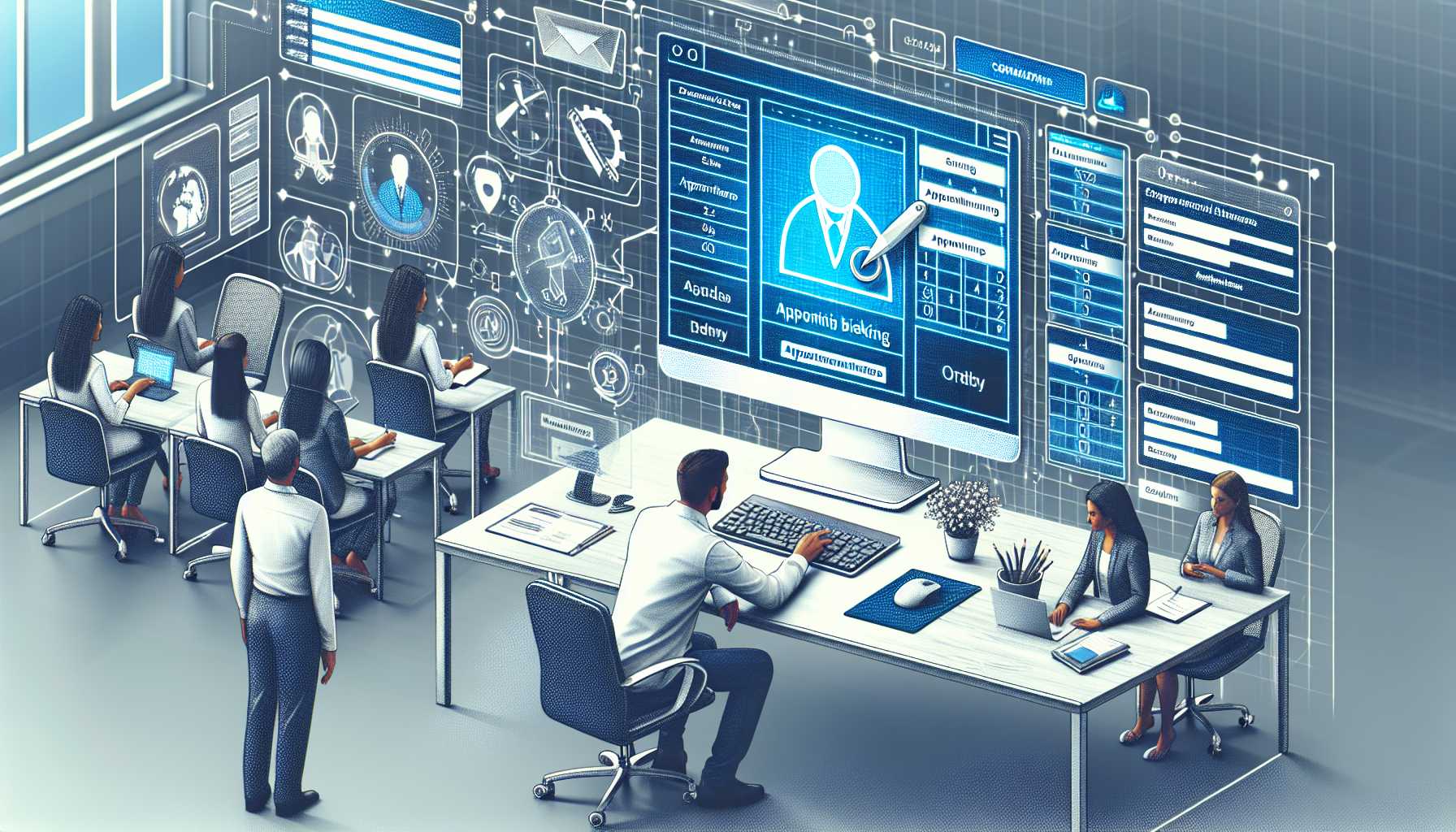 בניית אתר הזמנת תורים