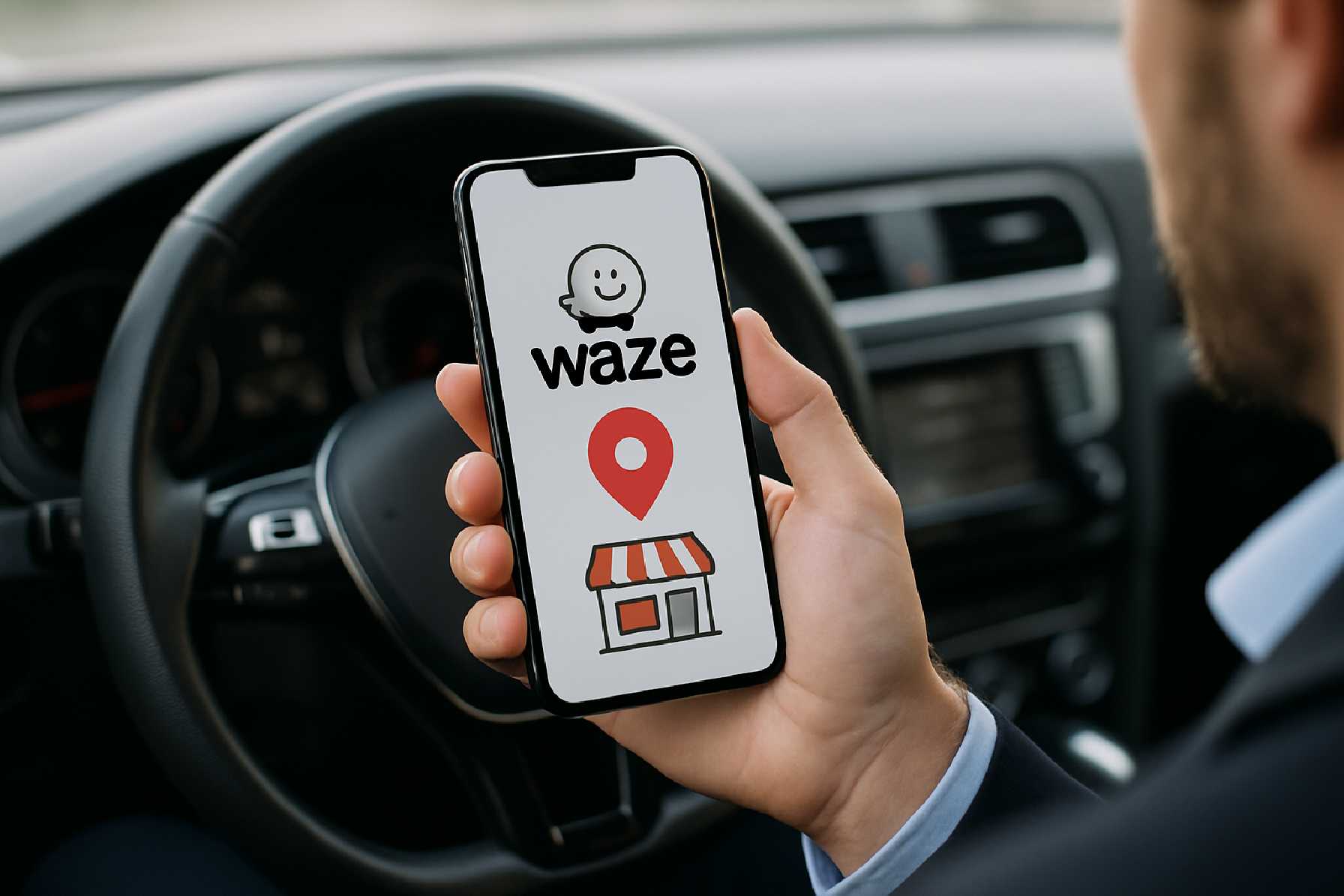 הוספת עסק ל-Waze איך מוסיפים עסק ל-Waze