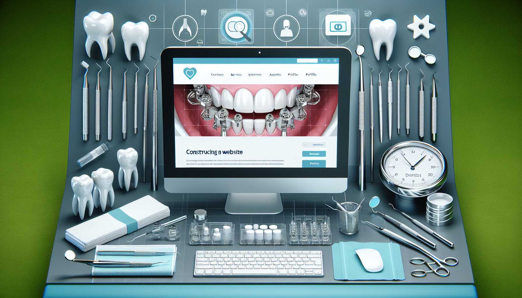 בניית אתר לרופא שיניים