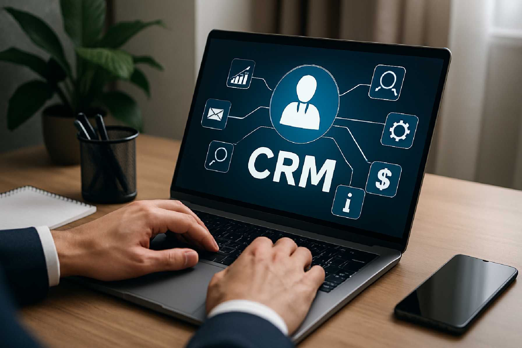 קישור ל-CRM חכם