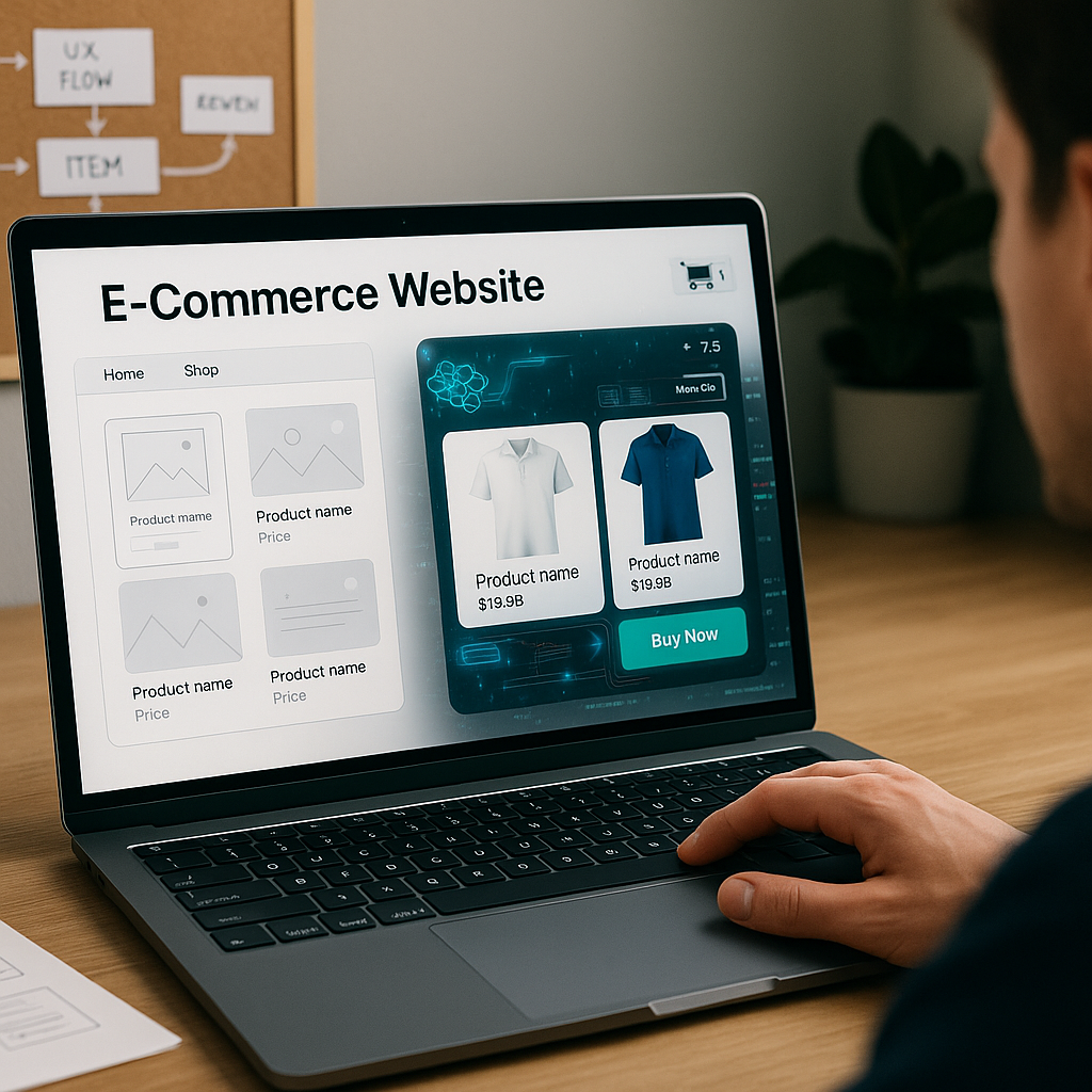בניית אתרי E-commerce