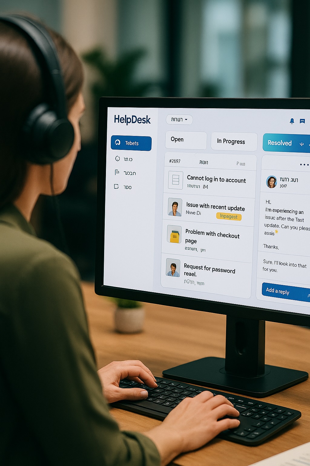 מערכת HelpDesk
